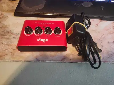 5w pedal amp Works great just don't have any use for it $80 or would trade for some pick ups or mayb...