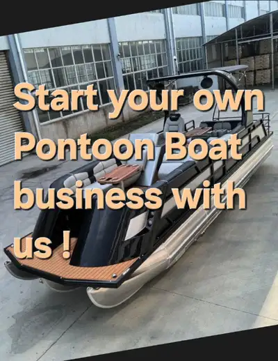 Start with us a "turn-key" marine business. Build your own pontoon boat design and brand with us. Ov...