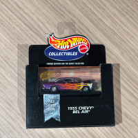 Hot Wheels 1955 Chevy Bel Air Open Hood Box Rare Limited New