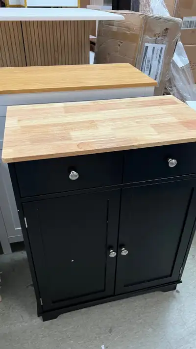 Kitchen Storage Cabinet, Sideboard Buffet Cabinet with Solid Woo, View more
