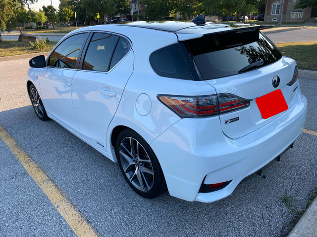 Lexus CT200h F Sport | Red Leather Interior | Well Maintained | in Cars & Trucks in Oakville / Halton Region - Image 3