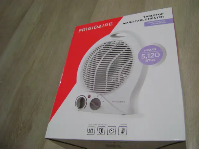 Frigidaire Tabletop Adjustable Heater - New in Unopened Box in Other in City of Toronto - Image 2