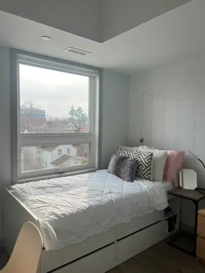 Female apartment, furnished, private bathroom and 5 minute walk to the Arc. Available May-June 2026...