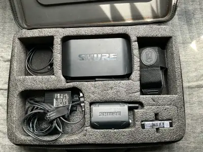 Shure GLXD wireless system, View more