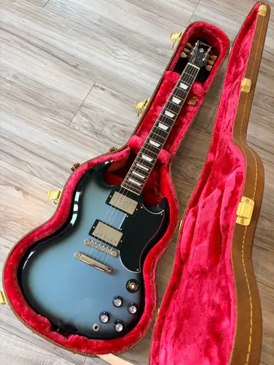 2023 Gibson 61 SG Standard Pelham Blue Burst, View more