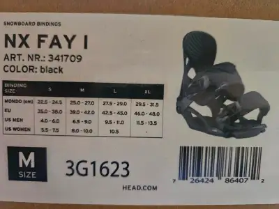 NEW Head Snowboard Bindings, View more