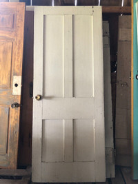 Doors - solid wood and mirror doors with hardware