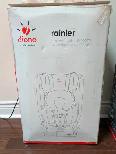 Diono Rainier convertible + booster car seat (Black Mist), View more