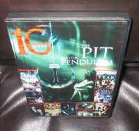 THE PIT AND THE PENDULUM...10 HORROR MOVIE DISC SET