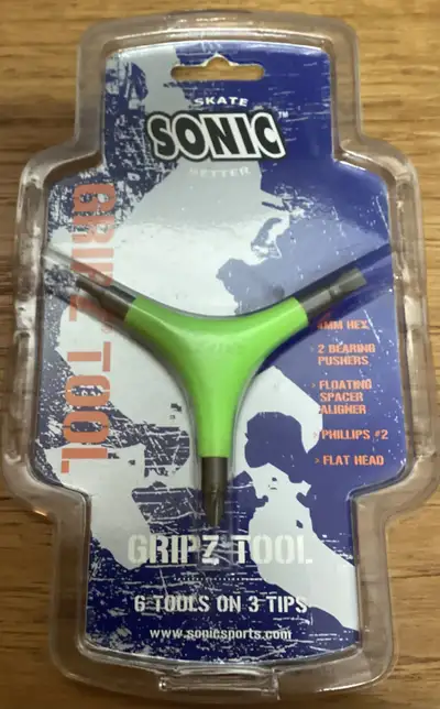 SONIC Gripz 6-in-1 Roller Blade/Inline Skate Tool New in Package, View more