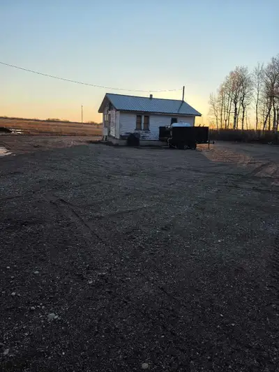 15 acres near weeks sask out in bush.. 200 amp newer services..6 campsites All have 30 amp services...