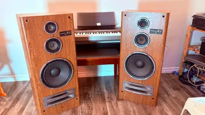 Technics SB-A31 Vintage Floor Speakers, View more