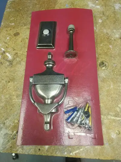 Doorknocker, Button and Stopper, View more