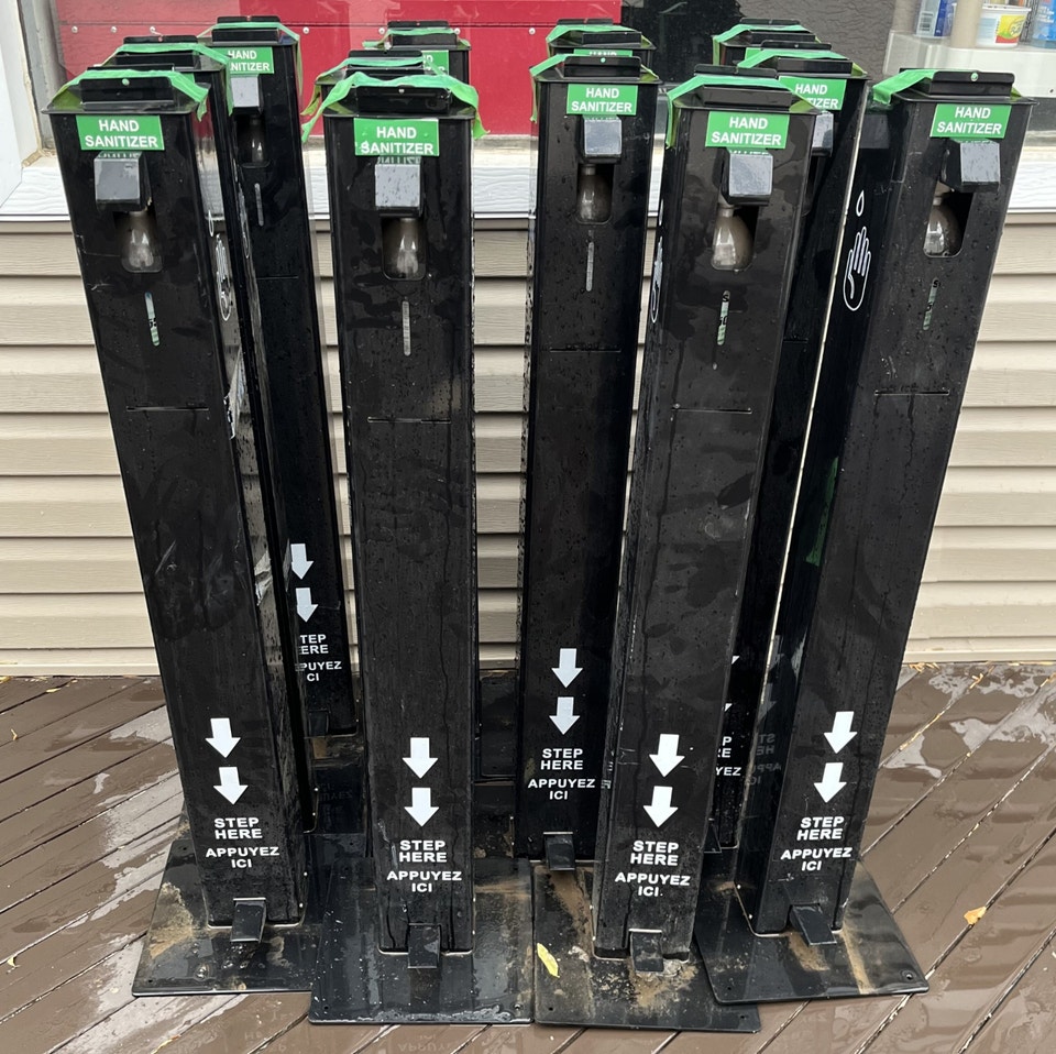 Hand Sanitizer Stands | Other | Edmonton | Free local classifieds - Kijiji