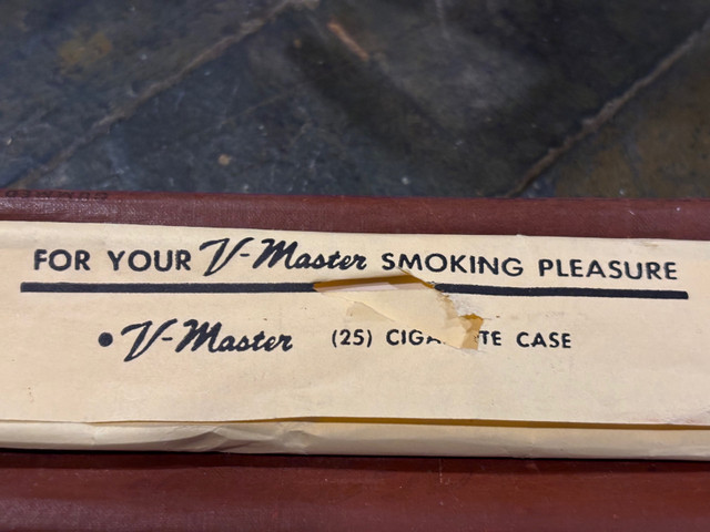Vintage 1950’s V-Master Cigarette Maker w/Original Papers in Other in Edmonton - Image 2