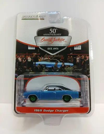 *Chase* 1969 Dodge Charger. 2022 Greenlight Barrett-Jackson, View more