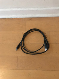 USB-A to USB-B 2.0 cable 