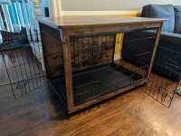 Aesthetic friendly dog crate