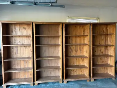 IKEA Markor Solid Wood Bookcases - $80 each SOLD OUT, View more