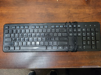 Wired computer keyboard