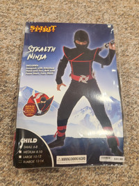 Child XL (12-14) Spirit Stealth Ninja costume 