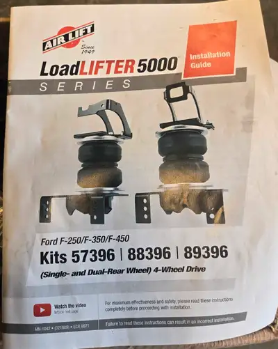 Air suspension for 2011-2016 F250/350/450. Puchased and never installed.