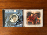 2 Christmas CDs Julie Andrews & Harry Connick When My Heart