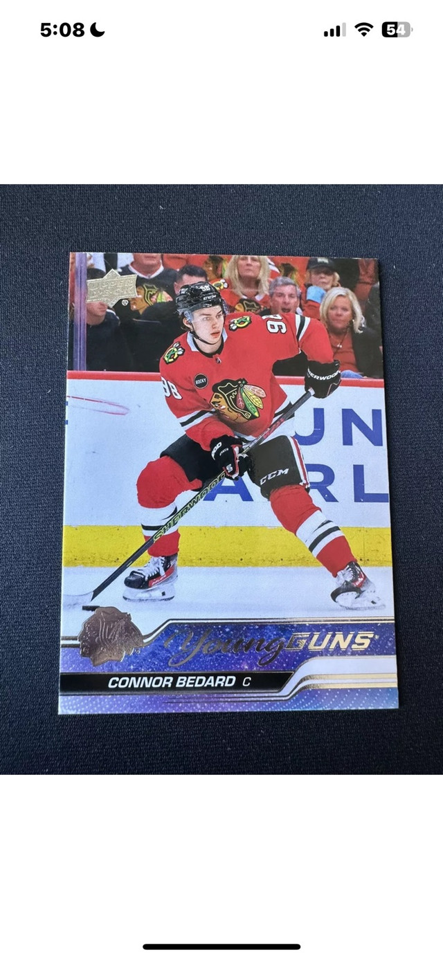 Wanted Connor Bedard # 451 Card in Arts & Collectibles in Edmonton