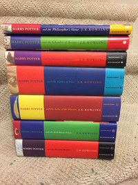 Harry Potter books sold individually.
