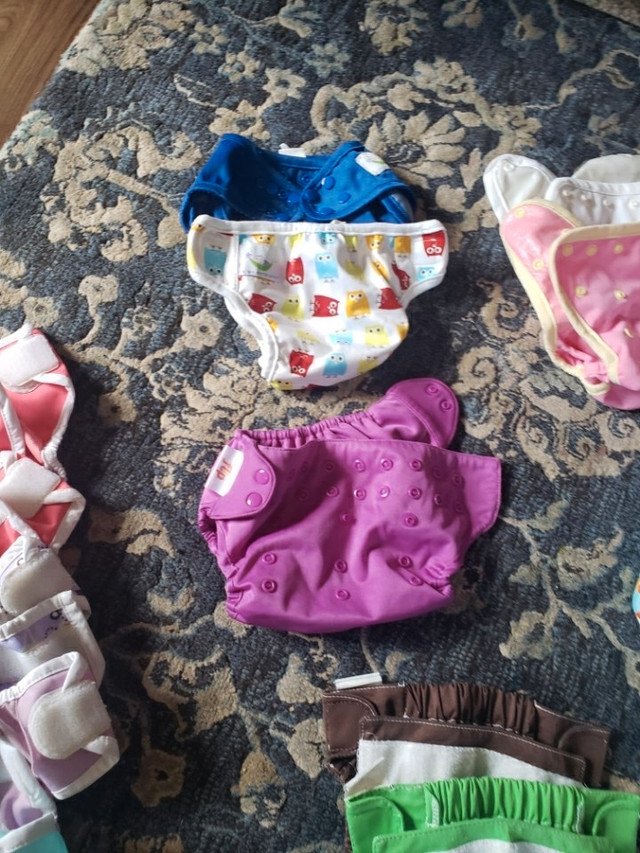 Lot of Reusable Cloth Diapers  dans Bain, table à langer  à Kitchener / Waterloo - Image 4