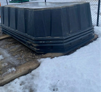 7x14 water trough cattle  or oilfield containment 