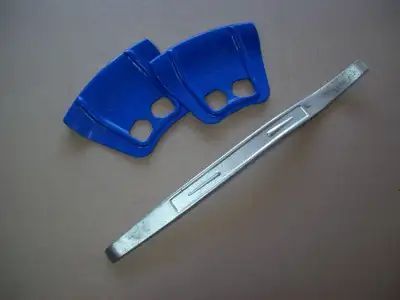 Selling a Motorcycle Tire Iron and 2 Rim protectors. Asking $ 10