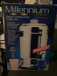 Yinxier Commercial Grade Stainless Steel 15L/3.96Gal Coffee Urn Coffee  Maker