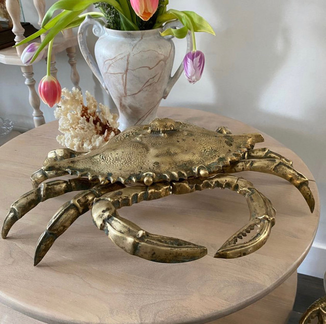 Pair of Massive Brass Crustacean Sculptures in Arts & Collectibles in Abbotsford - Image 2