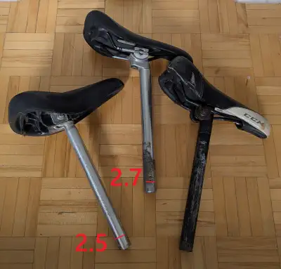 Bike Bicycle Saddle, Seat Diameter 2.7 cm - 2.5 cm, View more