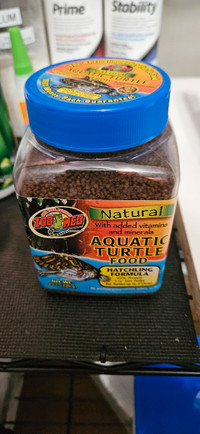 ZOOMED Aquatic Turtle Food Hatchling Formula 
