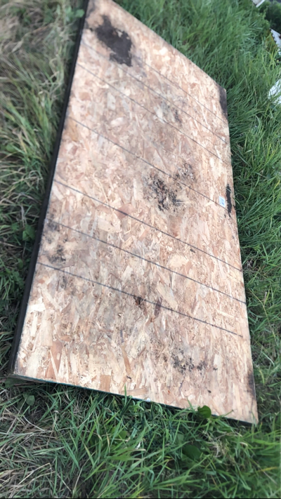 OSB Sheets. (and other lumber too) PILES of old lumber here for cheap 1” X 6” (fence boards) - 10-25...