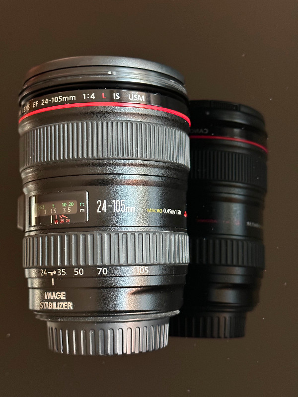 Canon EF 24-105mm F4L IS USM in Cameras & Camcorders in City of Toronto