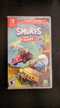 Smurfs Kart New SEALED Switch game
