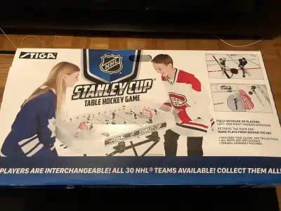 Stiga Stanley Cup Hockey Tabletop Game Leafs Habs, View more