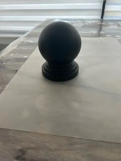 Aluminum post ball caps, View more