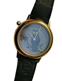 Wow! Vintage Beuchat Novelty Owl Watch (Rare)