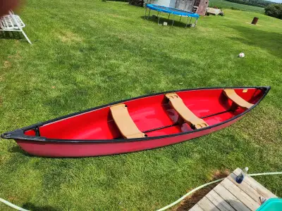 Selling my 16 ft canoe. It's in good shape. Comes with 2 paddles. 800 obo. Txt for fast response 226...