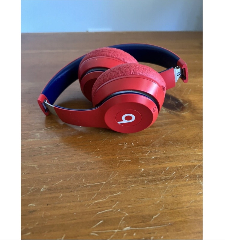 Originaux Beats Solo III Red and Blue Spécial édition Écouteurs