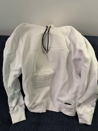 AAPE By A Bathing Ape White Hoodie - Mens Large, View more