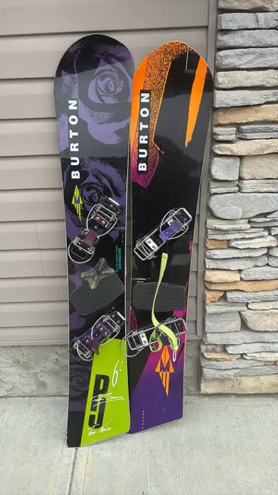 Vintage Burton snowboards, View more