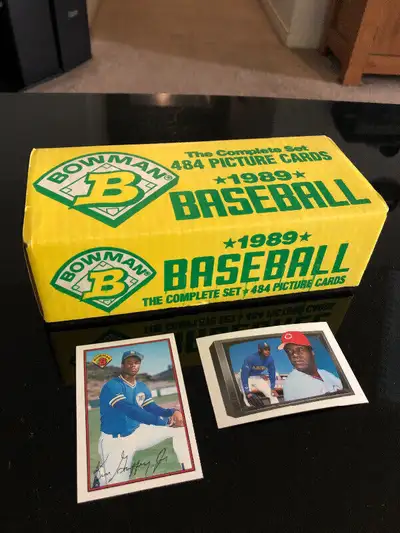 1989 Bowman baseball set Ken Griffey jr rookie, View more