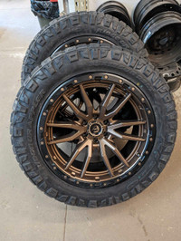$$DDEAL$$ F+150 22" FUEL RIMS AND 35 NITTO GRABBER TIRES $$DEAL$