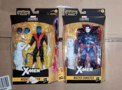 Marvel Legends Nightcrawler & Mister Sinister, Wendigo BAF, View more