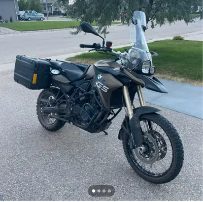 2014 bmw f800gs 53,700 kms, $9,499.00 Runs excellent, serious inquiries only.